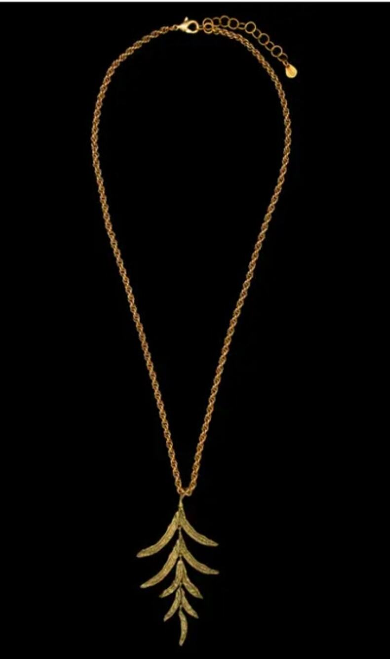 Michael Michaud Hosta Pod Long Pendant - 18" Adj.